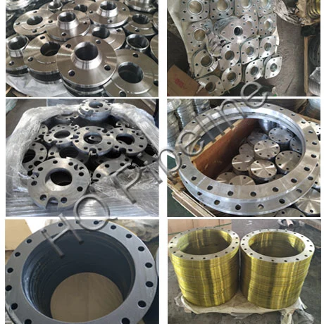 ANSI/DIN/En1092-1 Forged Carbon/Stainless Steel Pn10/16 Welding Neck/Blind/Slip on/Lap Joint/Flat Plate/Socket RF/FF Pipe Flanges