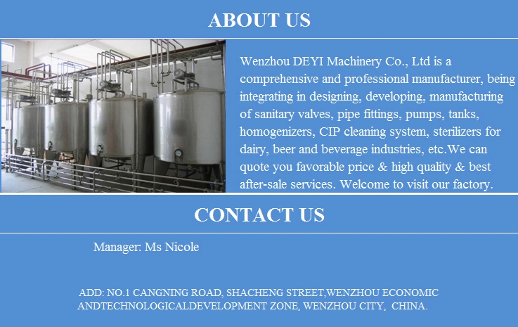 Liquid Storage Tank Food Grade Stainless Steel Tank Milk Storage Tank Honey Storage Tank Water Storage Tank